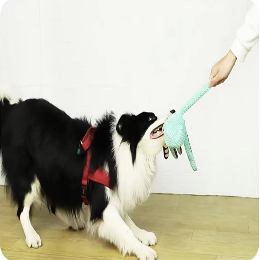 🐙 Juguete Pulpo de Peluche para Perros – Sonido Interactivo y Compañero contra el Aburrimiento