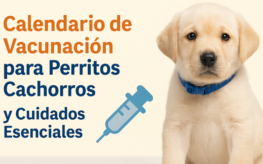🐾 Calendario de Vacunación para Perritos Cachorros y Cuidados Esenciales