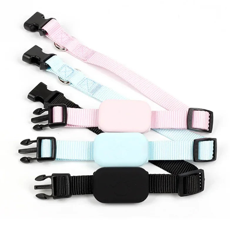 Collar GPS para Mascotas sin Carga ni Cuotas – Rastreador Inteligente para Gatos y Perros  para Apple