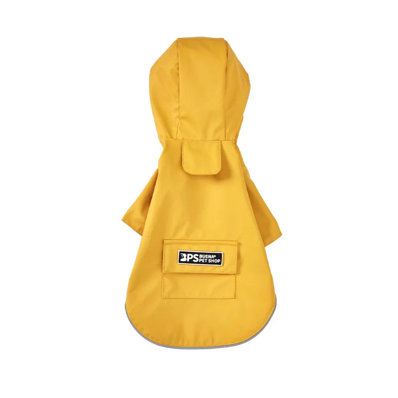 Chubasquero Impermeable para Perros – Con Capucha, Ligero y para Todas las Estaciones | Ropa para Mascotas al Aire Libre