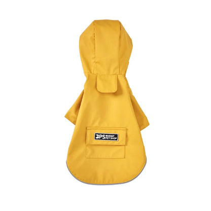 Chubasquero Impermeable para Perros – Con Capucha, Ligero y para Todas las Estaciones | Ropa para Mascotas al Aire Libre