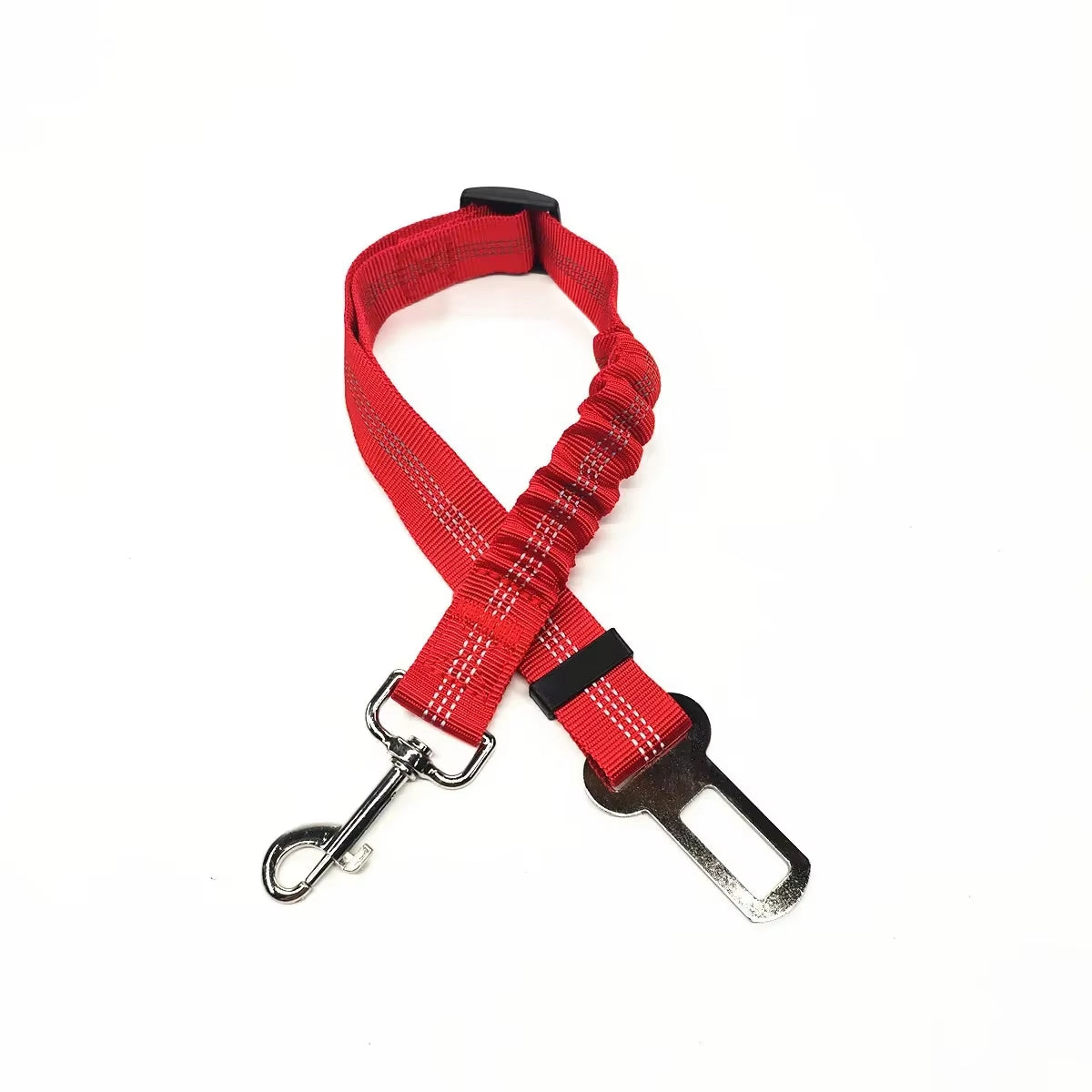 Cinturón de Seguridad para Perros y Gatos – Arnés de Coche Ajustable para Mascotas