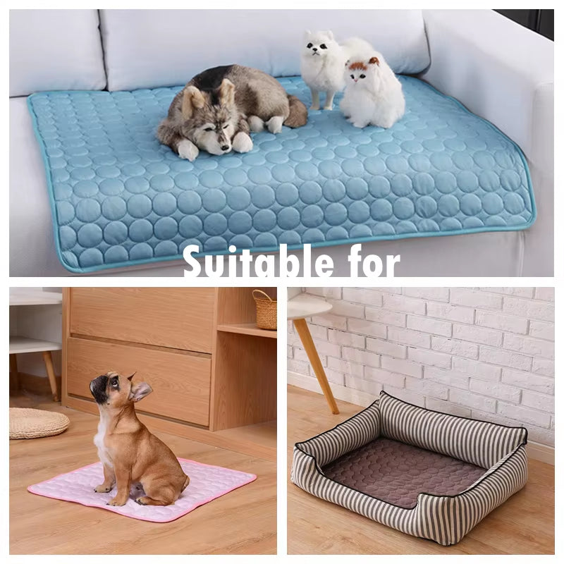 Cama Fresca para Mascotas – Colchoneta Transpirable para Verano