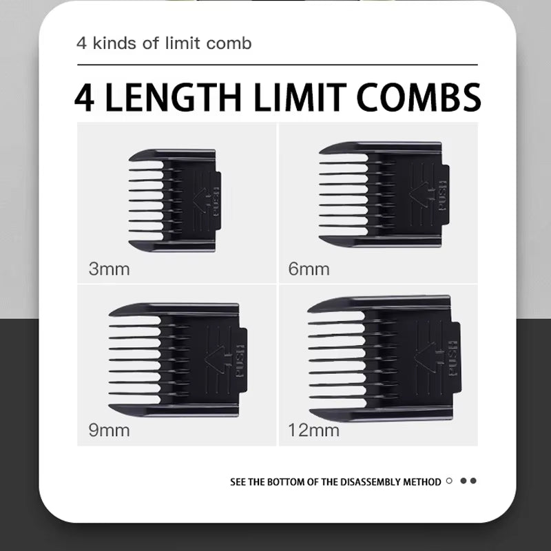 Kit Completo Profesional de Cortapelos Eléctrico para Mascotas – Recortadora para Perros y Gatos