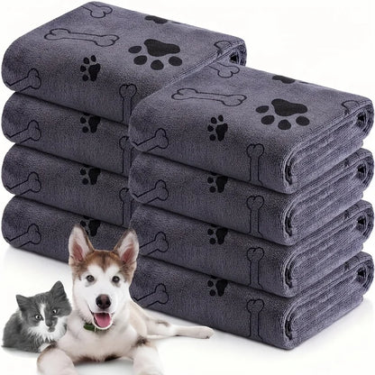 Toalla de Microfibra para Perros y Gatos – Secado Rápido y Máxima Absorción