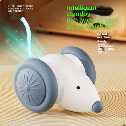 Ratón Eléctrico Interactivo para Gatos – Diversión Automática y Segura