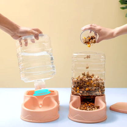 Dispensador Automático de Comida y Agua para Mascotas 3.8L – Gatos y Perros