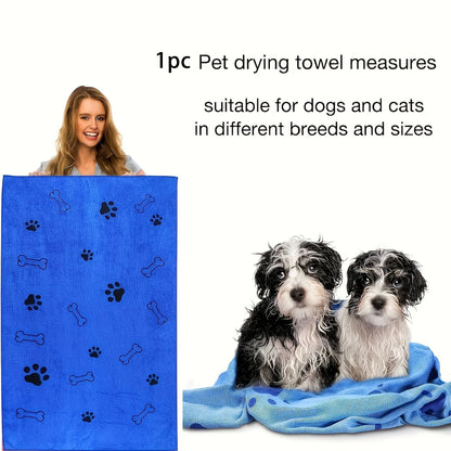 Toalla de Microfibra para Perros y Gatos – Secado Rápido y Máxima Absorción