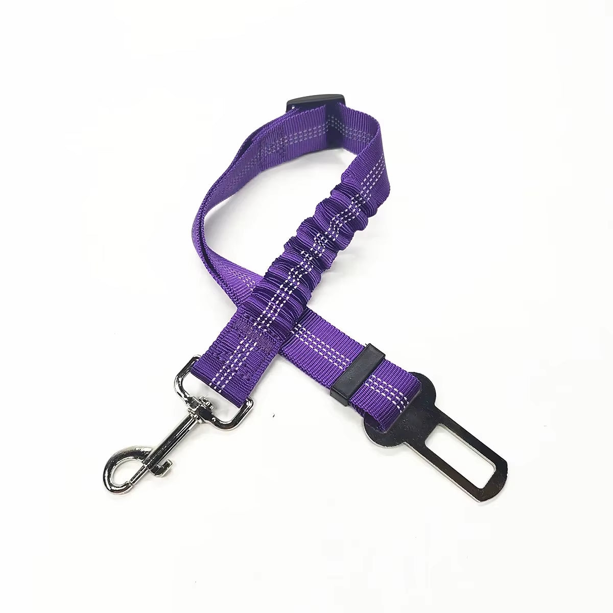 Cinturón de Seguridad para Perros y Gatos – Arnés de Coche Ajustable para Mascotas