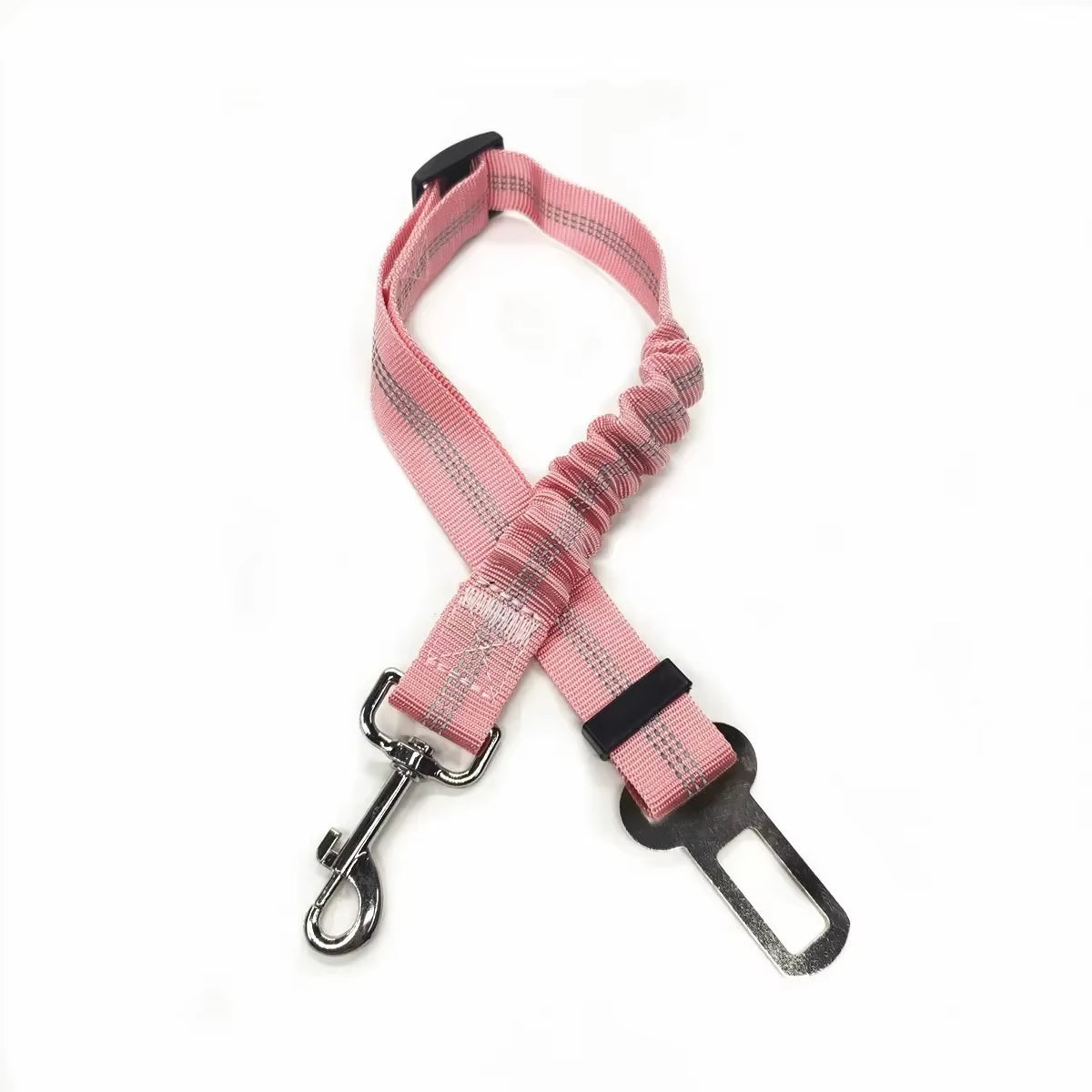 Cinturón de Seguridad para Perros y Gatos – Arnés de Coche Ajustable para Mascotas