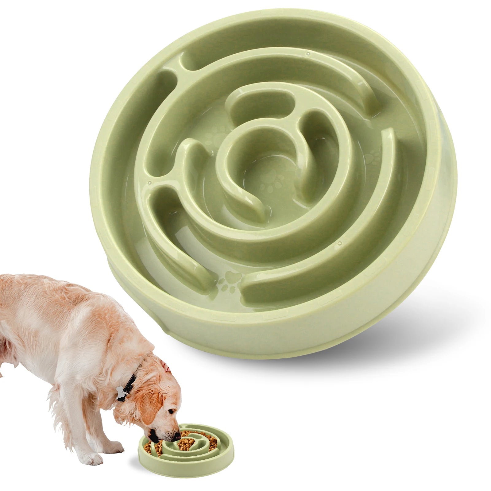 🐶 Comedero Lento Antivoracidad para Perros – Antideslizante, Divertido y Ecológico