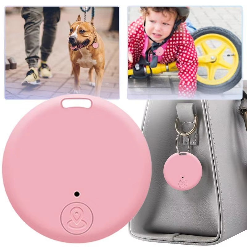 Mini Localizador GPS con Alarma Antipérdida – Rastreador Bluetooth para Mascotas