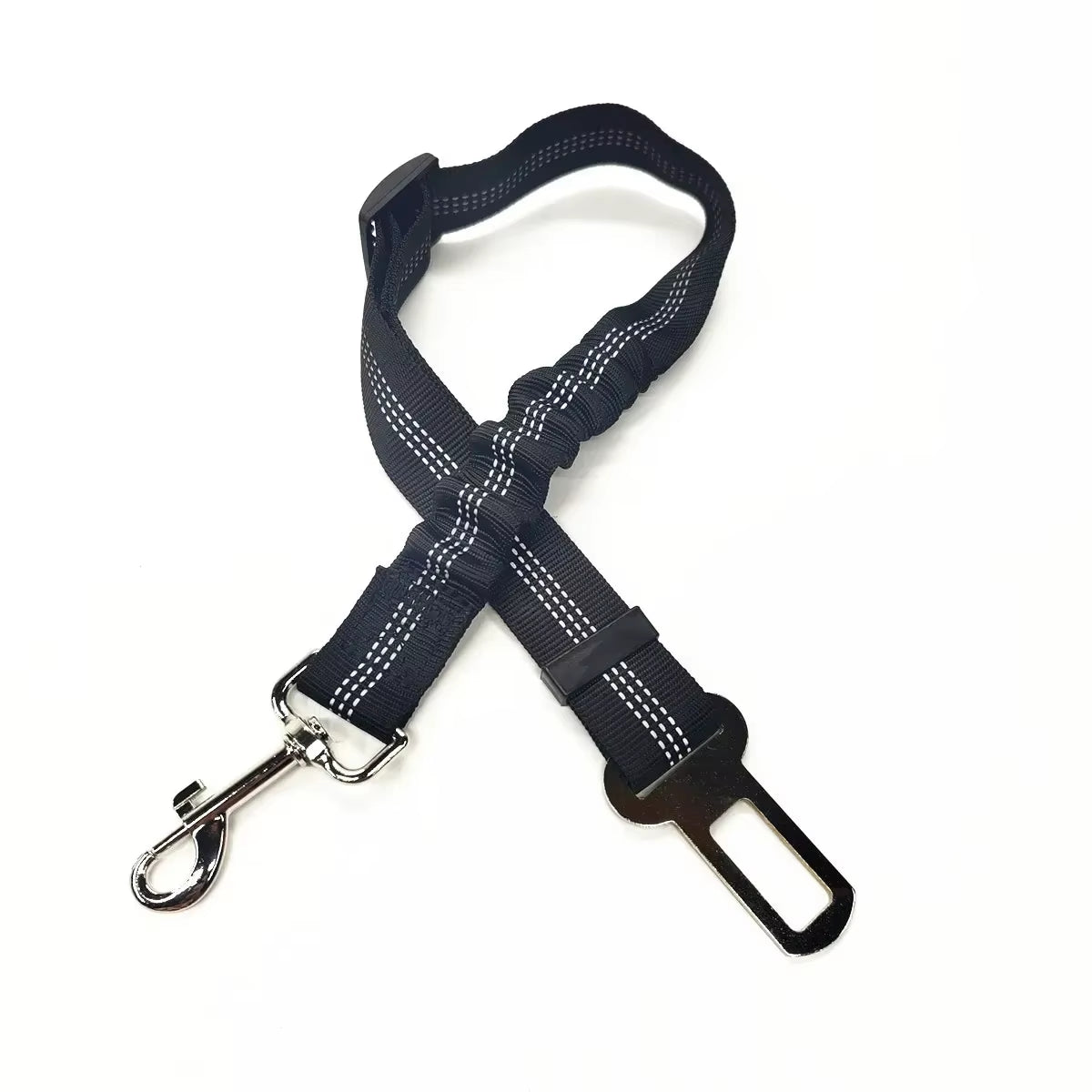 Cinturón de Seguridad para Perros y Gatos – Arnés de Coche Ajustable para Mascotas