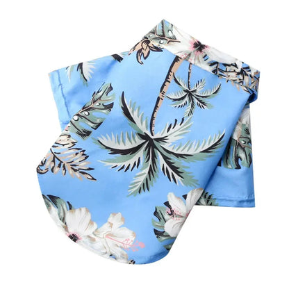 Camisa Hawaiana para Perros y Gatos – Ropa de Verano Estilo Playa para Mascotas Pequeñas y Medianas