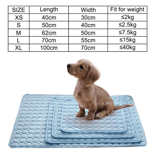 Cama Fresca para Mascotas – Colchoneta Transpirable para Verano