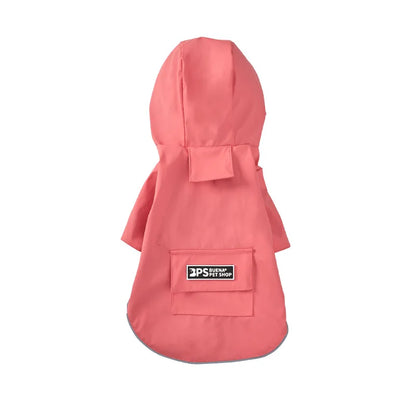 Chubasquero Impermeable para Perros – Con Capucha, Ligero y para Todas las Estaciones | Ropa para Mascotas al Aire Libre
