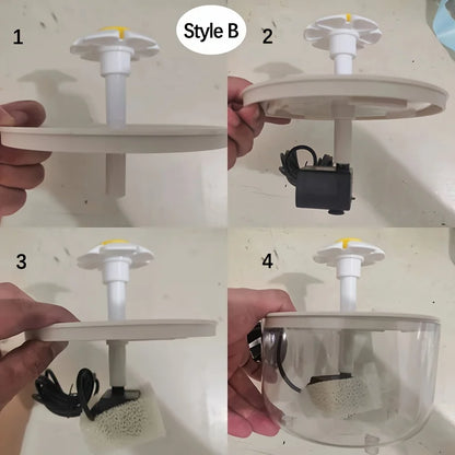 Fuente de Agua Automática para Gatos – 1L, USB Silenciosa con Filtro | Bebedero Eléctrico para Mascotas
