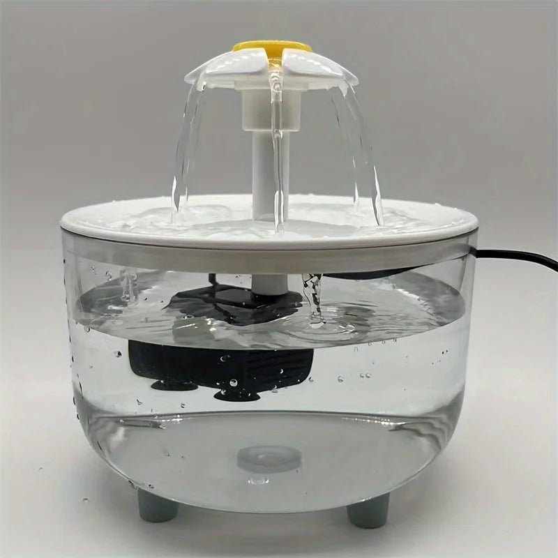 Fuente de Agua Automática para Gatos – 1L, USB Silenciosa con Filtro | Bebedero Eléctrico para Mascotas