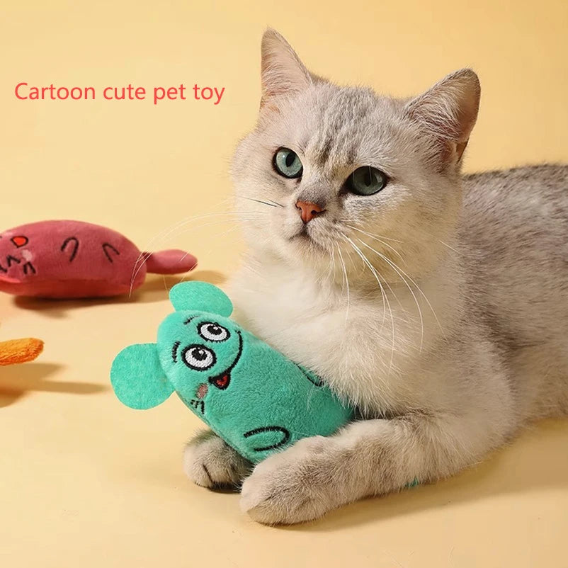 Juguete de Peluche Resistente para Perros y Gatos – Limpieza Dental y Diversión Interactiva
