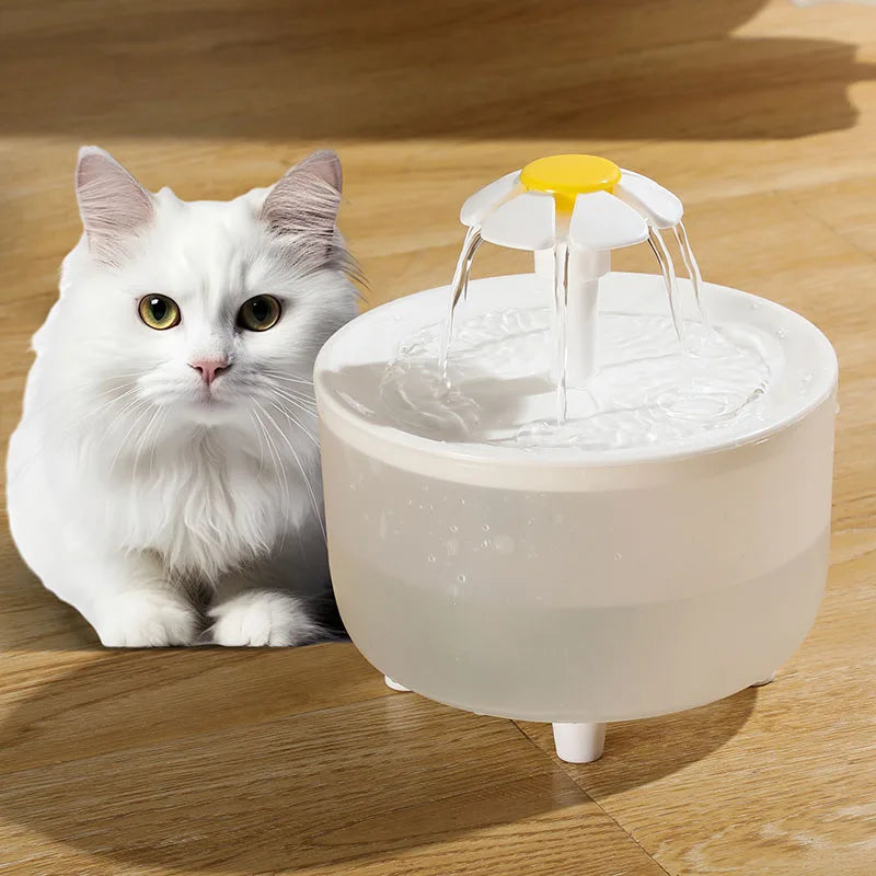 Fuente de Agua Automática para Gatos – 1L, USB Silenciosa con Filtro | Bebedero Eléctrico para Mascotas