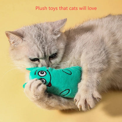 Juguete de Peluche Resistente para Perros y Gatos – Limpieza Dental y Diversión Interactiva
