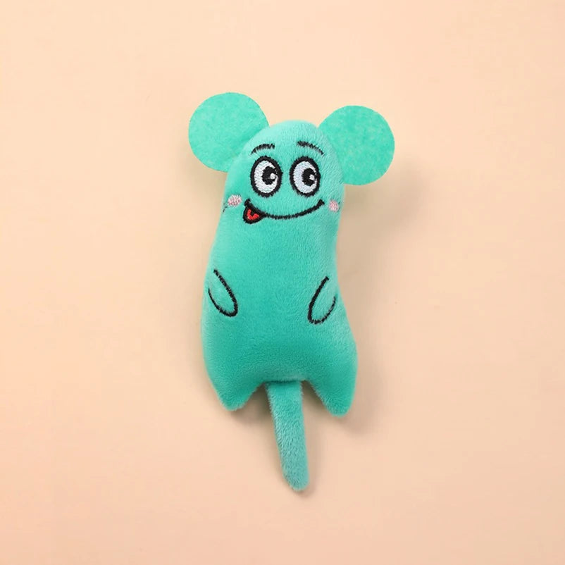 Juguete de Peluche Resistente para Perros y Gatos – Limpieza Dental y Diversión Interactiva