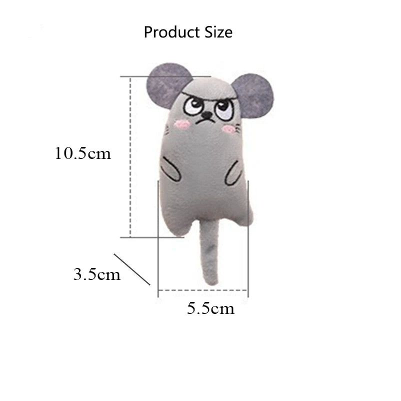 Juguete de Peluche Resistente para Perros y Gatos – Limpieza Dental y Diversión Interactiva