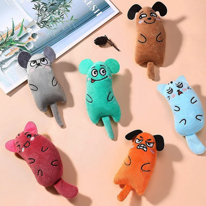 Juguete de Peluche Resistente para Perros y Gatos – Limpieza Dental y Diversión Interactiva