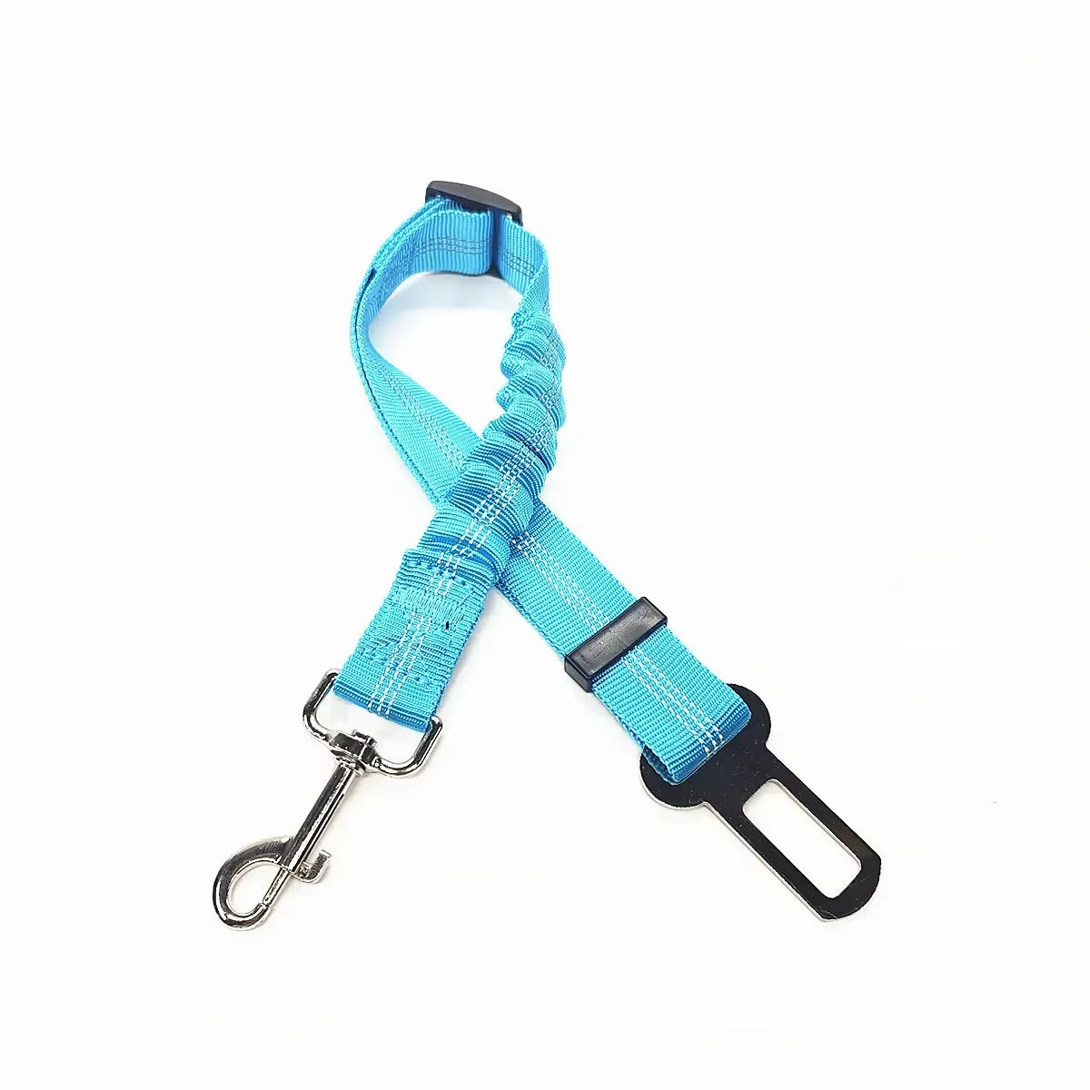 Cinturón de Seguridad para Perros y Gatos – Arnés de Coche Ajustable para Mascotas