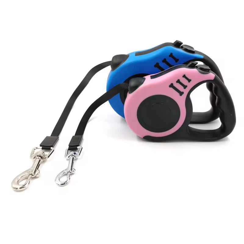 Correa Retráctil Automática para Perros – 3M / 5M