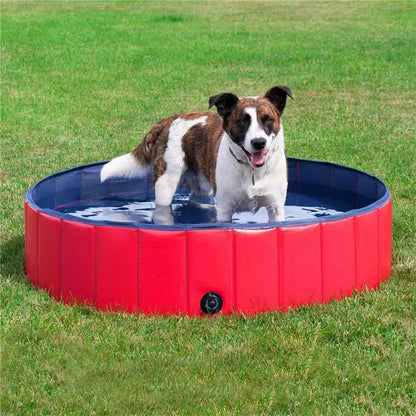 Piscina para Mascotas – Plegable, Portátil y Resistente para Perros y Gatos