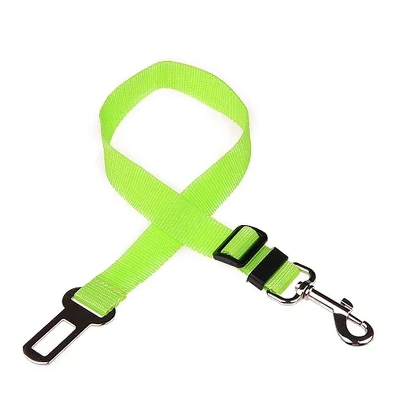 Cinturón de Seguridad para Perros y Gatos – Arnés de Coche Ajustable para Mascotas