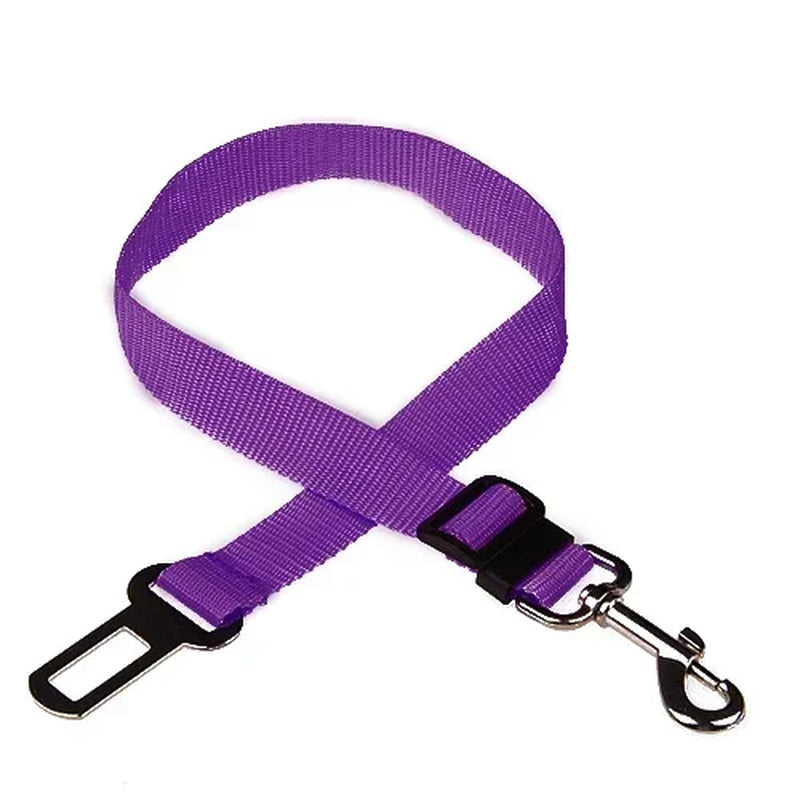 Cinturón de Seguridad para Perros y Gatos – Arnés de Coche Ajustable para Mascotas