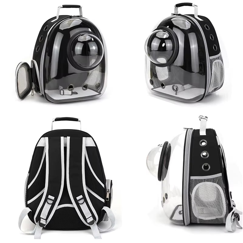 Mochila Cápsula para Mascotas – Portátil, Transpirable y Segura