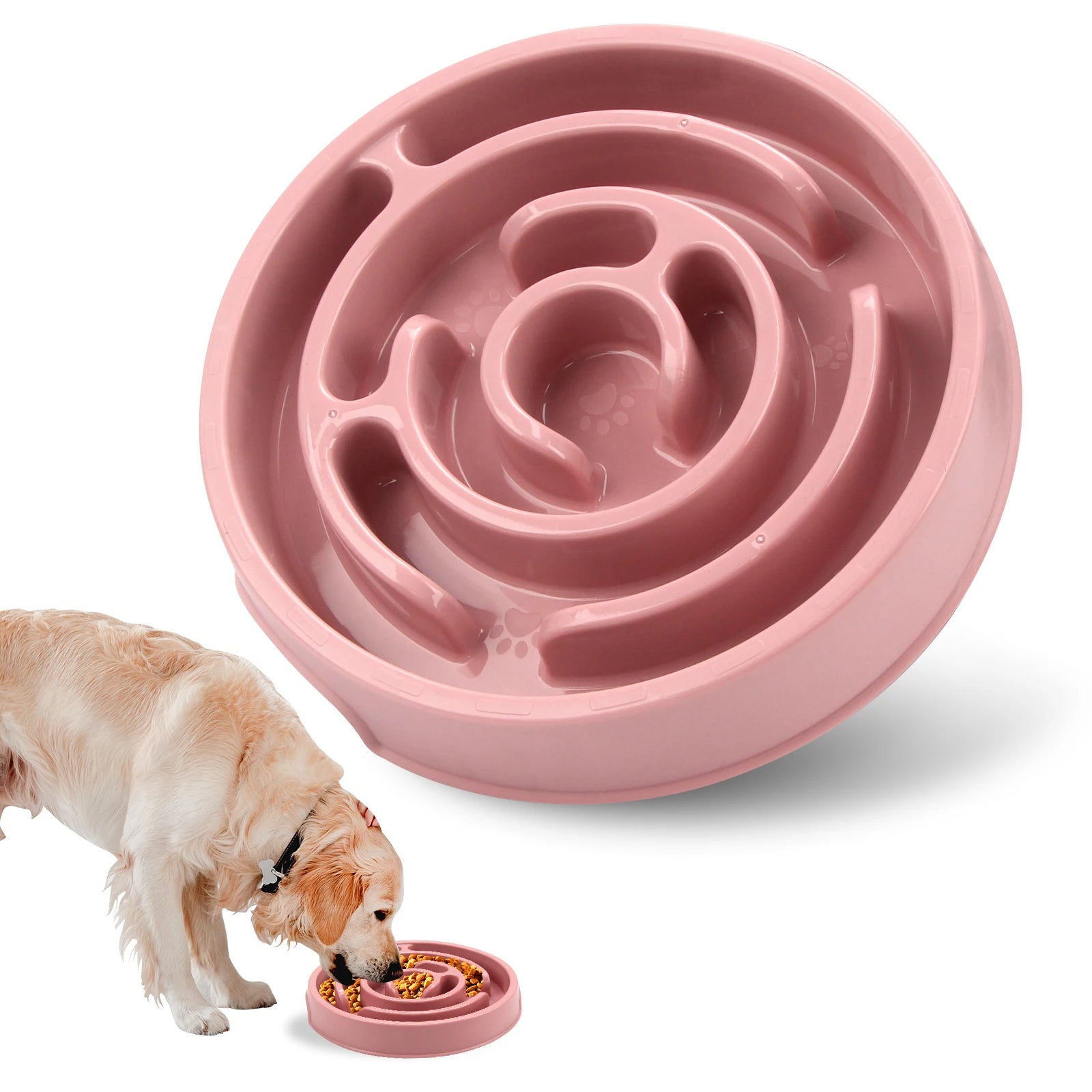 🐶 Comedero Lento Antivoracidad para Perros – Antideslizante, Divertido y Ecológico