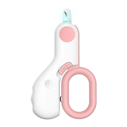 Cortaúñas Profesional para Perros y Gatos con Luz LED y Bloqueo de Seguridad