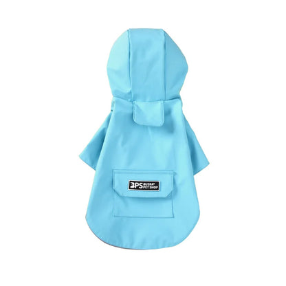 Chubasquero Impermeable para Perros – Con Capucha, Ligero y para Todas las Estaciones | Ropa para Mascotas al Aire Libre