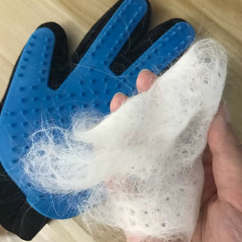 Guante Quitapelos para Perros y Gatos – Aseo, Masaje y Limpieza Fácil