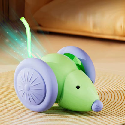 Ratón Eléctrico Interactivo para Gatos – Diversión Automática y Segura