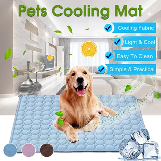 Cama Fresca para Mascotas – Colchoneta Transpirable para Verano