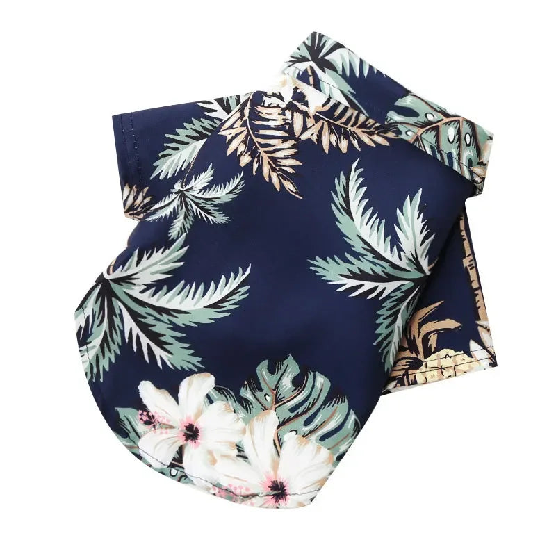 Camisa Hawaiana para Perros y Gatos – Ropa de Verano Estilo Playa para Mascotas Pequeñas y Medianas