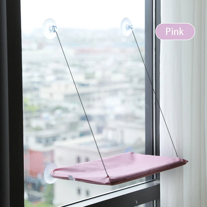 Cama de Ventana para Gatos – Hamaca con Ventosas Fuertes 20 kg