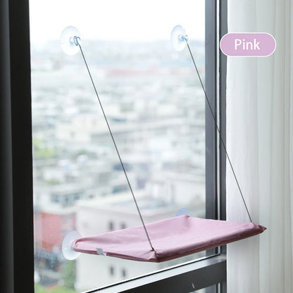 Cama de Ventana para Gatos – Hamaca con Ventosas Fuertes 20 kg