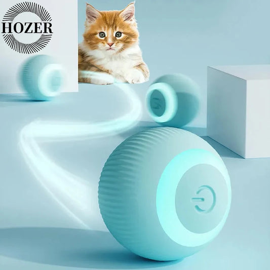Pelota Inteligente para Gatos – Juguete Interactivo Recargable con Movimiento Automático